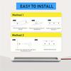 10W Vehicle Interior Light 12V/24V 1000 Lumen Car Cabin Reading Lamp Energy Efficient Durable for Camper Van Truck RVs Lorries