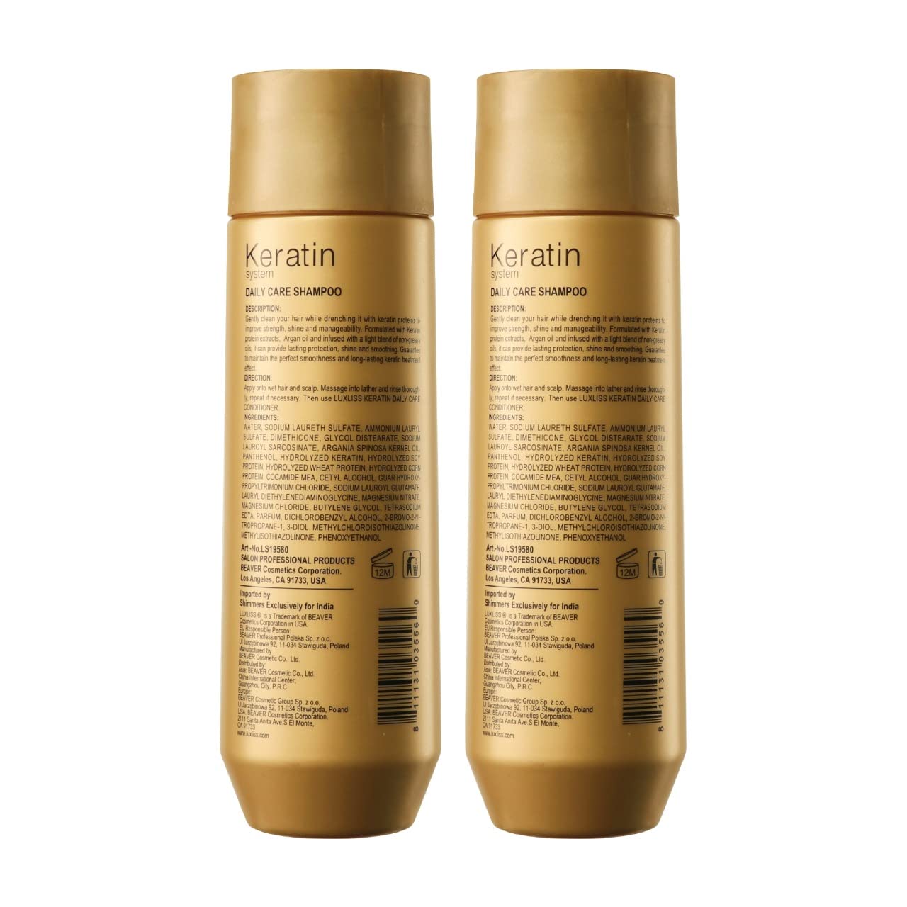 Luxliss ikdienas kopšanas šampūns 250 ml