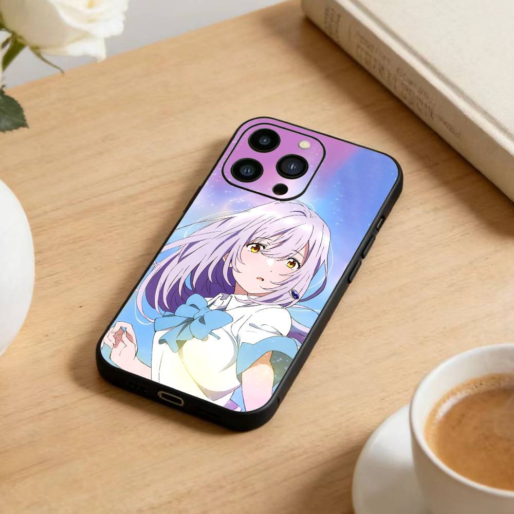 Iroduku The World in Colors Phone Case For iPhone 17 16 15 14 13 12 Max Plus Silicone Black Cover