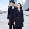 Unisex Autumn/Winter Professional Wool Blend Coat
