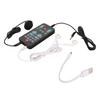 Handheld Voice Changer ABS Portable Multifunctional Sound Disguiser with 8 Sound Effects for Phone Tablet Black