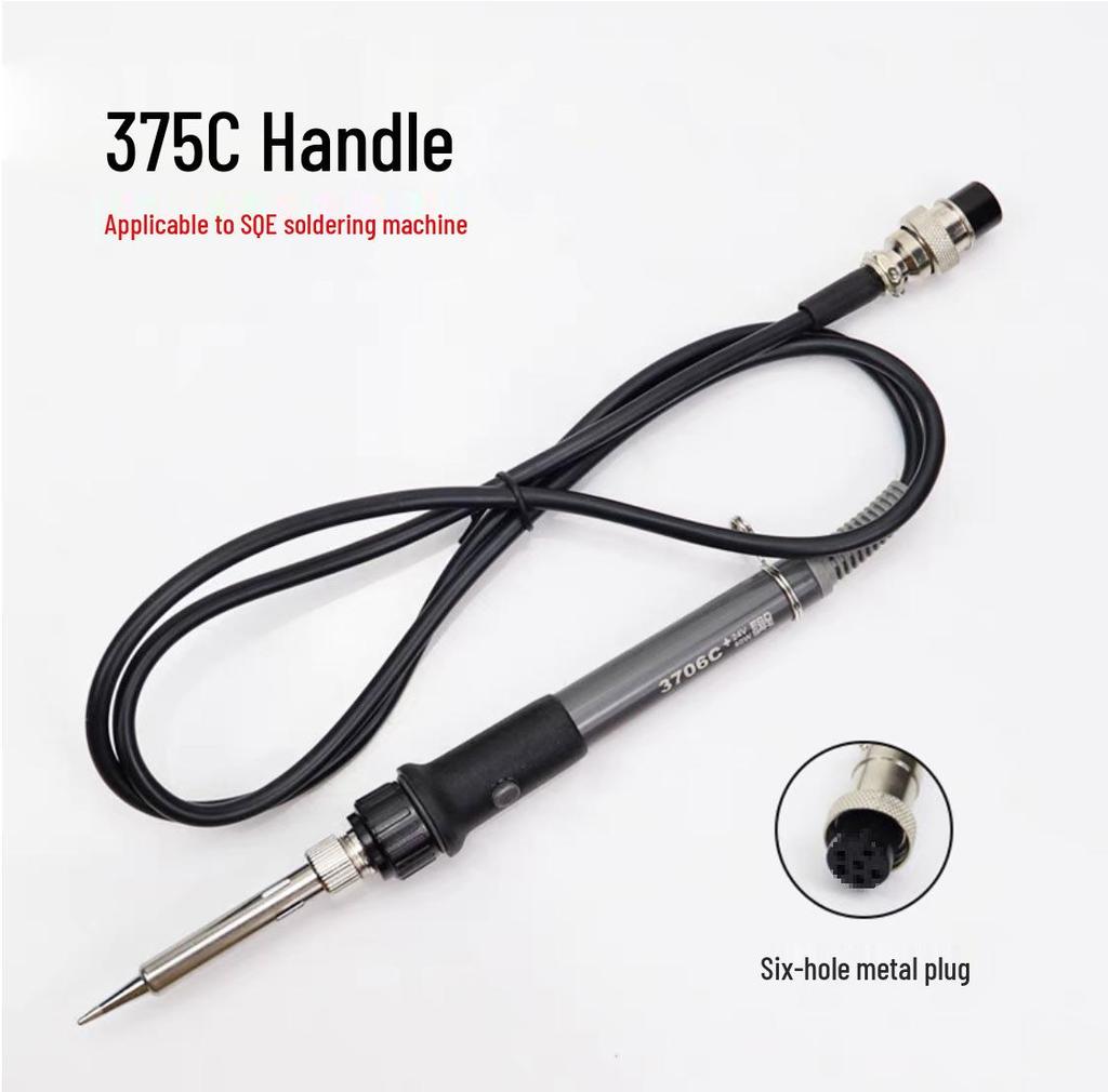Automatic Soldering Machine Accessories: Iron Handle, Feed Tube, Feed Box, Gear, Nozzle, and Head