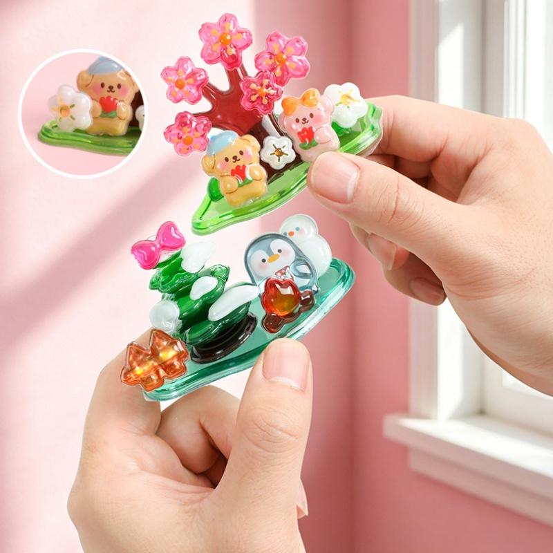 3D Stacked Stickers Cute Animal Stickers For Girls Boys Classroom Prizes Handmade Diy Creative Party Gift