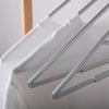 3Pcs Travel Hanger Portable Foldable Hangers Simple Outdoor Drying Rack Clothes Hangers For Bedspreads Tablecloths Linens
