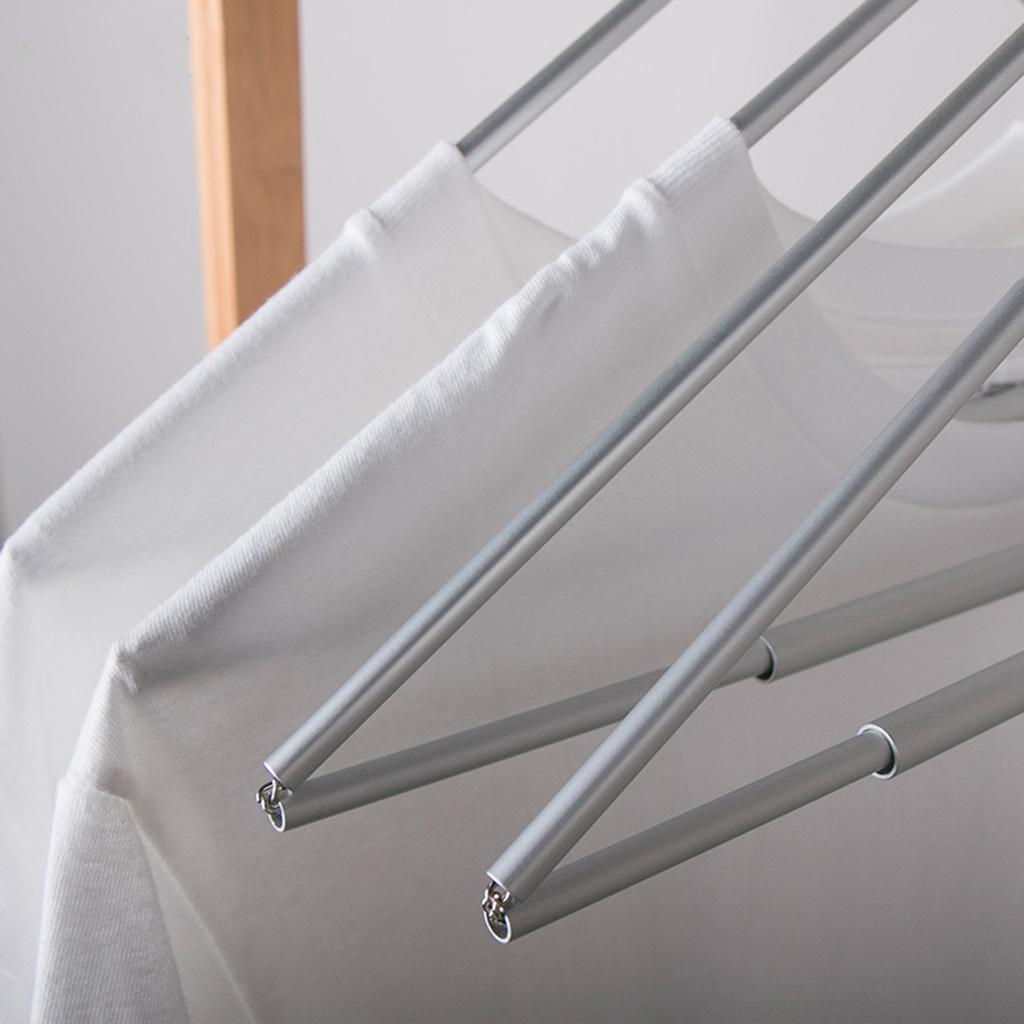 3Pcs Travel Hanger Portable Foldable Hangers Simple Outdoor Drying Rack Clothes Hangers For Bedspreads Tablecloths Linens
