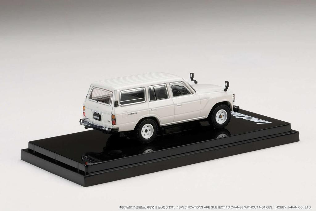 Hobby Japan Toyota Land Cruiser 60 GX 1981 White 1/64