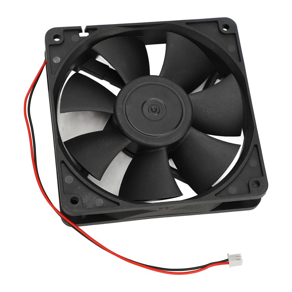 Dual Ball Bearing Fan 4.72in DC12V 2600RPM 92.1CFM Axial Exhaust Blower Fume Smoke Extractor for