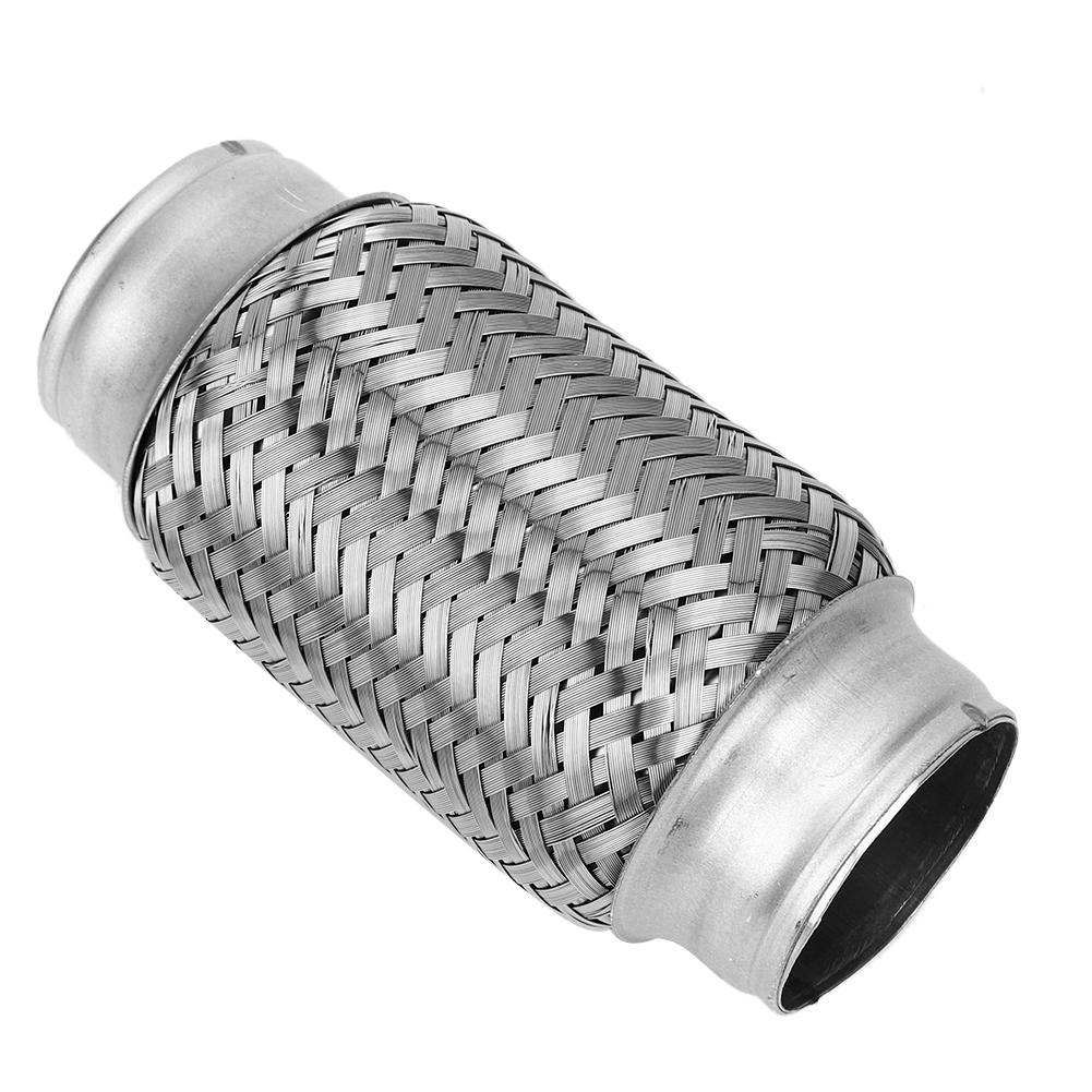 2 x 6in Tub Flexibil Eșapament Auto Oțel Inoxidabil Tub cu Articulație Sudată Accesorii Auto