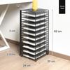 Jundingying Floor-Standing A4 File Organizer Set
