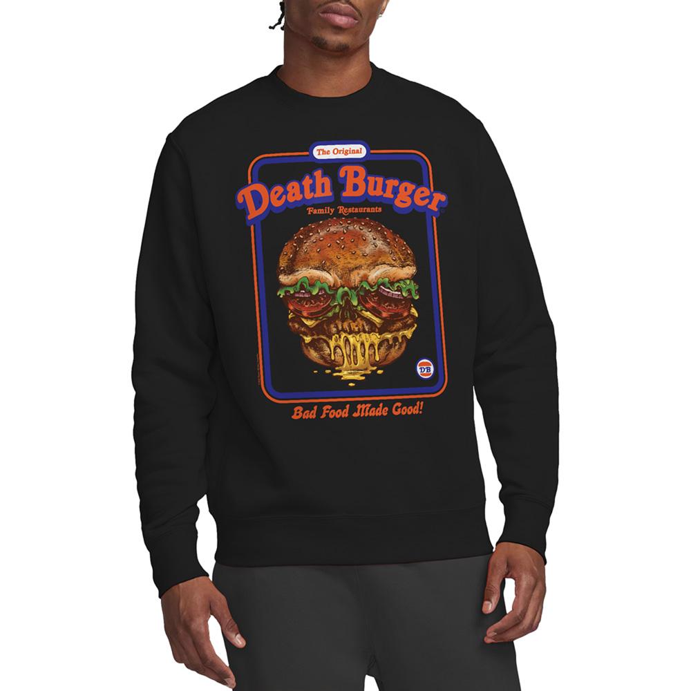Steven Rhodes Unisex Adult Deathburger Sweatshirt
