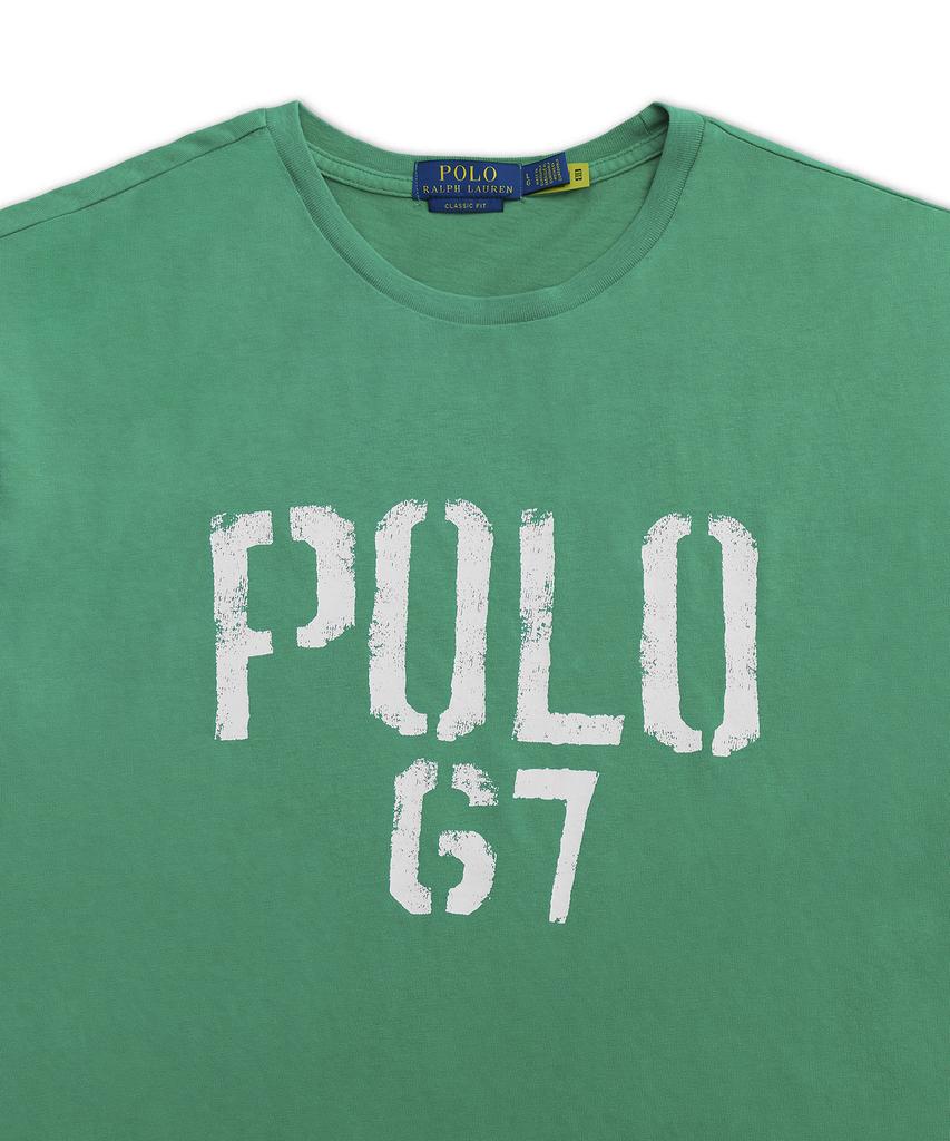 POLO RALPH LAUREN Classic Fit Jersey Graphic T-Shirt - Green