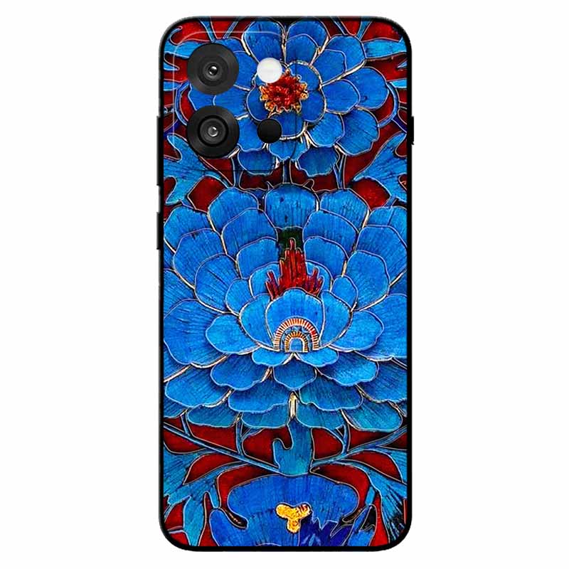 3D Emboss Cases For OnePlus 13T/ 13S Relief Emboss Soft Silicone Back Cover For CPH2723 Relief Funda OnePlus 13s Flower Capa 13T