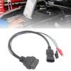 OBD2 OBDII Diagnostic Cable Adaptor 3 Pin To 16Pin For Car Automotive Diagnostic Cable