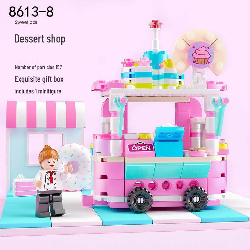 LEGO-Compatible Ancient Chinese Architecture: Yellow Crane & Yueyang Towers Building Set for Children