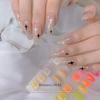 Aha Dreamy Starburst Nail Stickers: Cute Crescent & Star Design In Gold, Silver, Black & White.