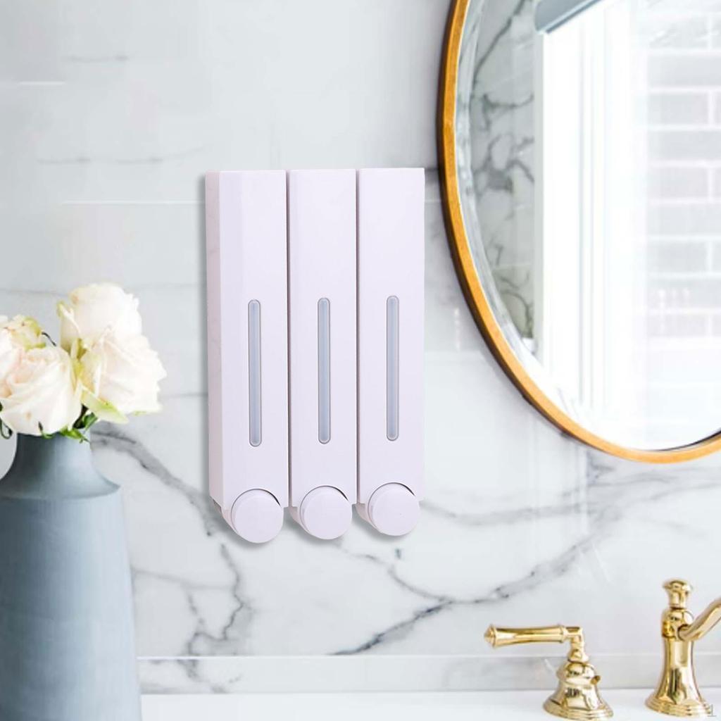 Wall Mounted Soap Dispenser Large Capacity Easy To Use Premium Multifunctional Practical Durability
