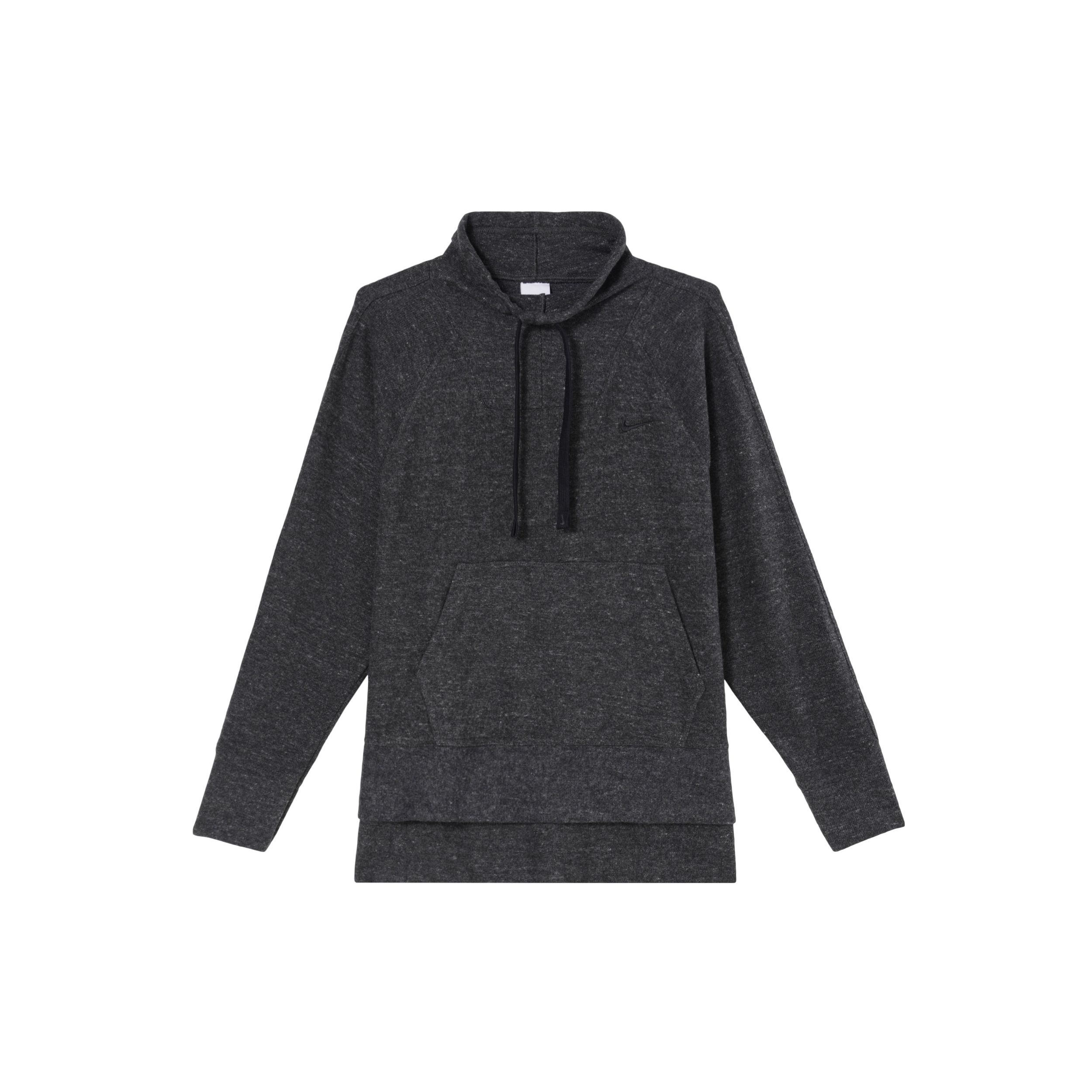 

Nike Therma-Fit Повседневная спортивная толстовка с капюшоном и длинными рукавами, женские топы, черные DD6477-032 XL