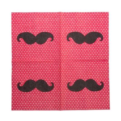 Party Napkins Red Santa Beard (20 Pcs) (47000010)