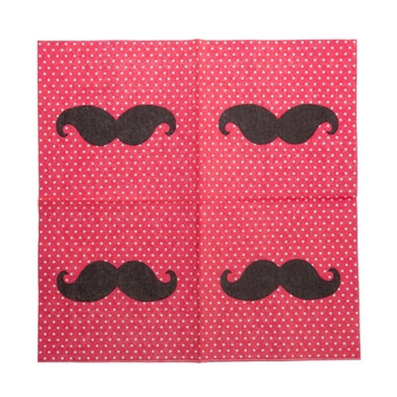 

Party Napkins Red Santa Beard (20 pcs) (47000010)