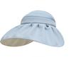 Summer Hollowed-out Wide-brimmed Sunscreen and Sunshade Hat, UV-protective Bucket Hat, Women's Outdoor Beach Sunscreen Hat