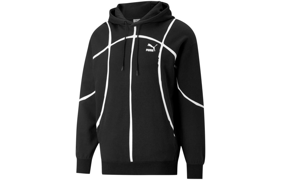 PUMA X Joshua Vides Logo Detailed Hoodie 535433-01 S