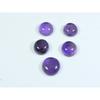 9MM Natural Amethst Ring Size Round Cabochon Loose Gemstone 5Pcs Lot 18Cts. A-472