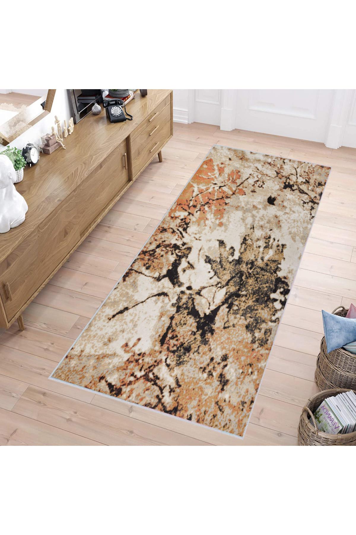 

Rovigo Home Моющийся ковер с набивным рисунком RVGHOME1185 50x80 коричневый