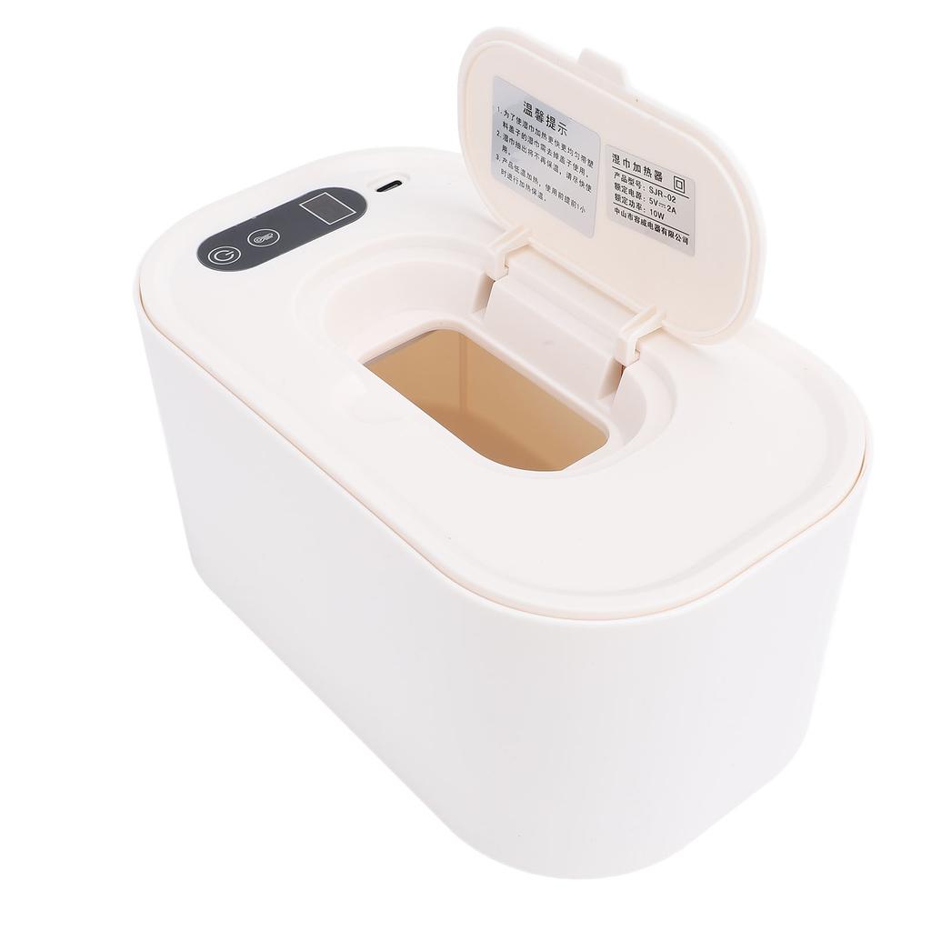 Wipe Warmer Constant Temperature Portable USB Powered Wet Wipe Warmer Dispenser for Home Car