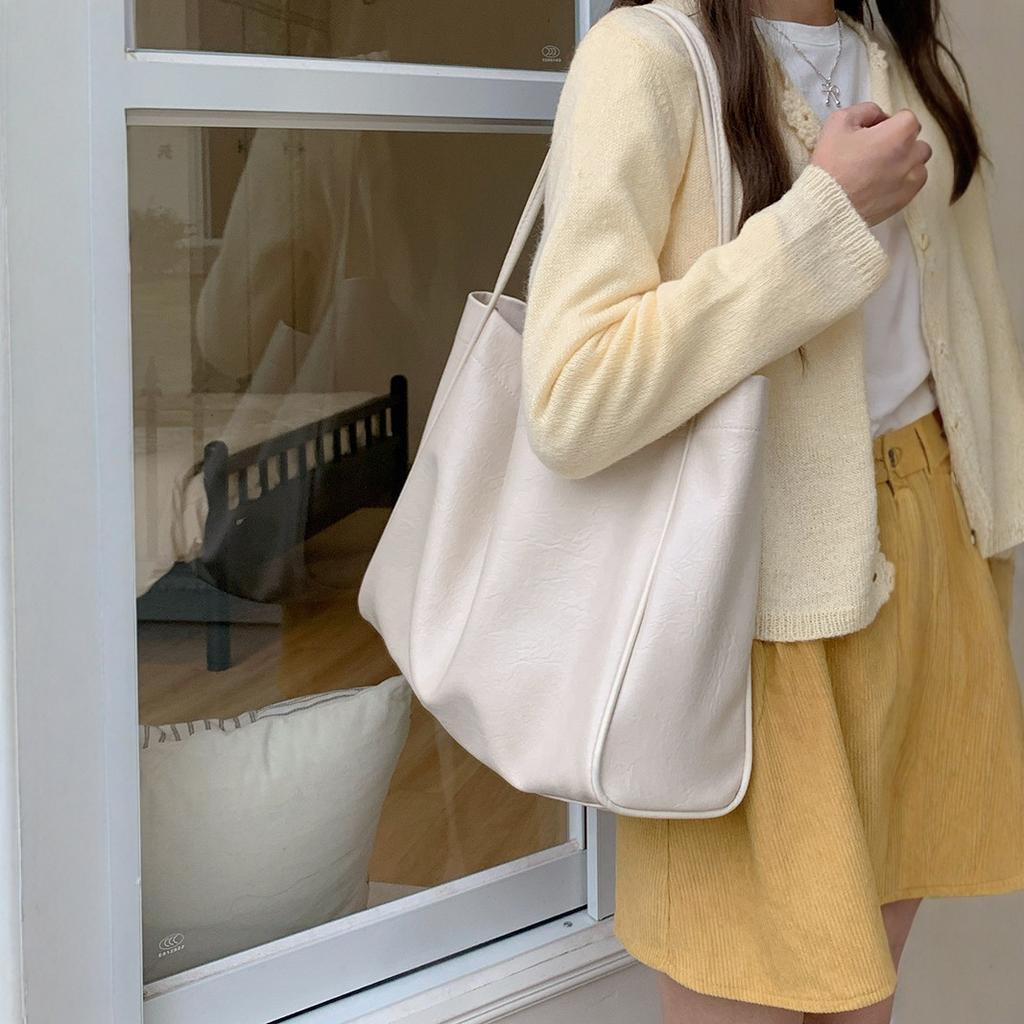 Bag Fashion Niche Shoulder Commuter Tote Single Shoulder Version Bag for Women Lazy Han Bag