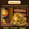 Brass Three-legged Money Toad Statue