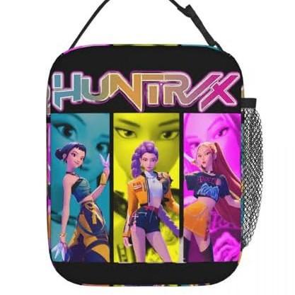 School Season Cartoon Animation Lunch Bag Children'S Full Printing 3D Digital Thermal Insulation Bag Portable Outdoor Picnic Bag
