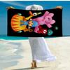 Ultra-Soft Beach Towel with Pocoyo Theme,Ideal for Pool - Camping, Diving - Perfect Travel Essential, Vibrant Beach Towel.
