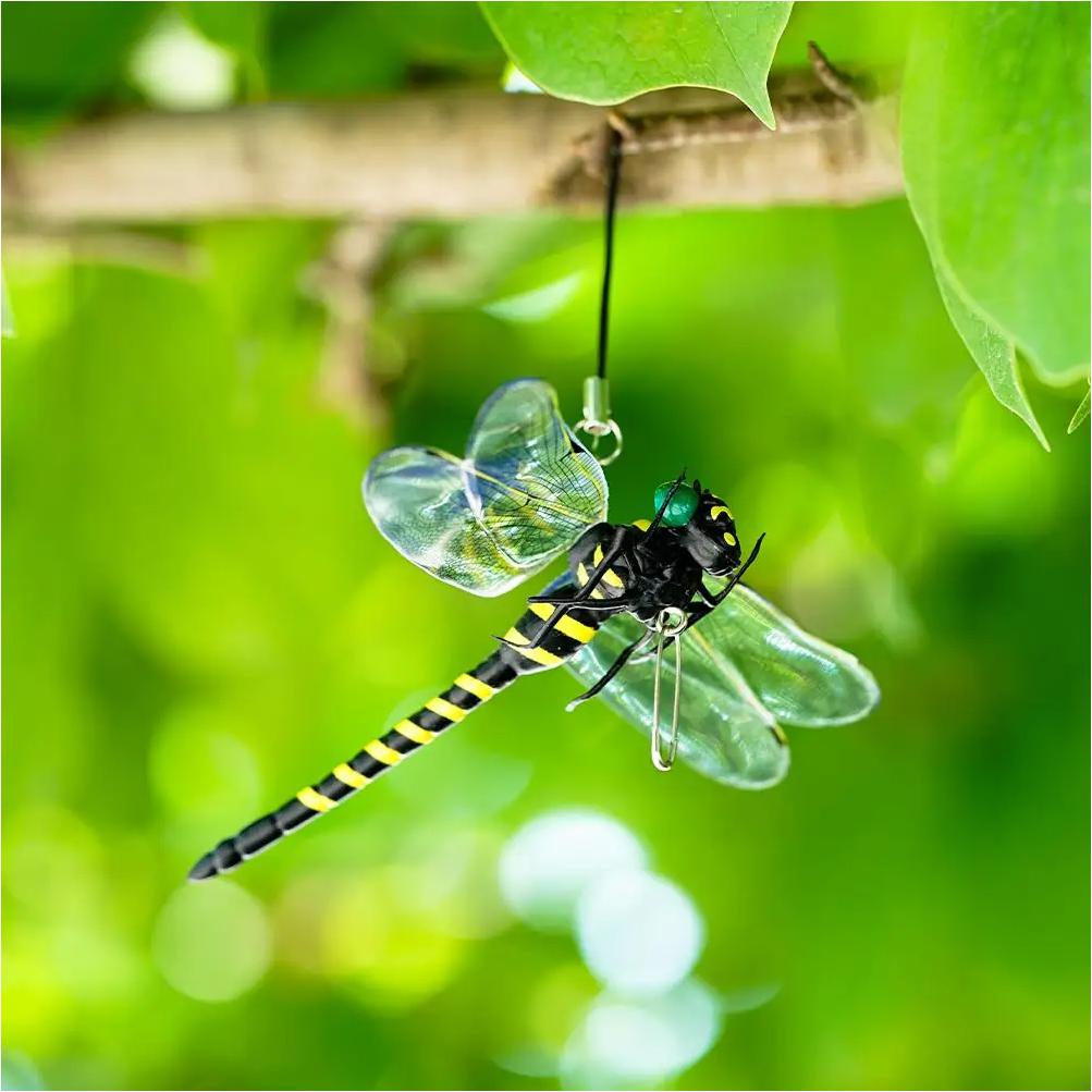 12cm Simulation Dragonfly Outdoor Mosquito Repellent Insect Model Garden Hanging Ornaments