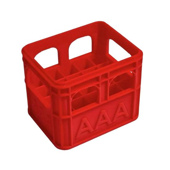 Stackable Battery Storage Box with Secure Latch Space-saving Battery Organizer for AA AAA 18650 21700 Batteries Compact Desktop Case