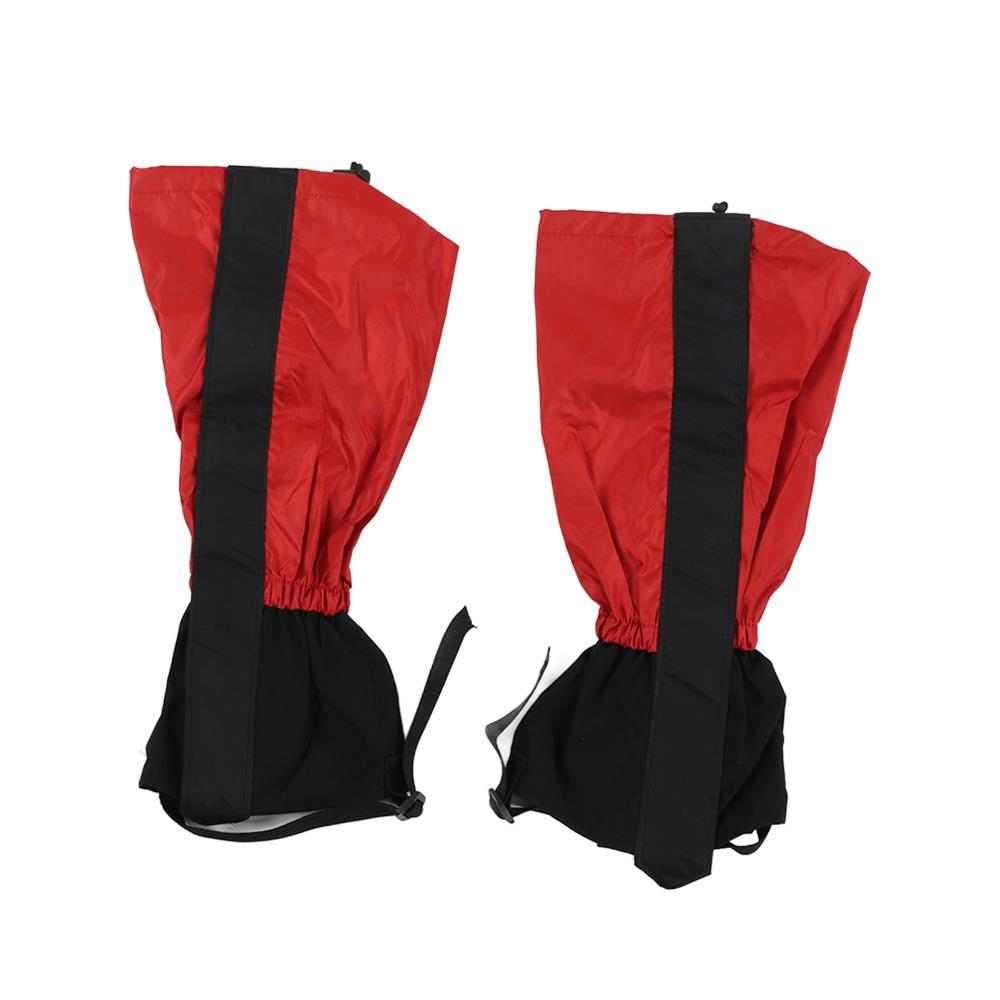 1 Pair Snowproof Waterproof Leg Gaiters 210T Oxford cloth Lightweight Shoe Gaiters  Men