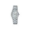 Standard Series Minimalist Versatile Quartz Movement Stainless Steel Strap Womens Watch Silver Dial Women Watches LTP-V002D-7B