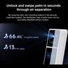 Smart Lock 2.4Ghz WiFi Keyless Entry   Handle Waterproof Aluminum Biometric     App for 40-120mm Thickness   Home Bedroom Door