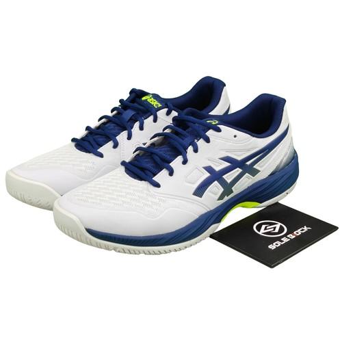 ASICS Gel Court Hunter 3 White Blue Expanse - 1071A088-102 EU 43.5