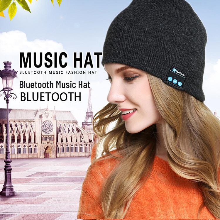 Bluetooth Headphone Knit Hat: Versatile Outdoor Sports & Music Cap