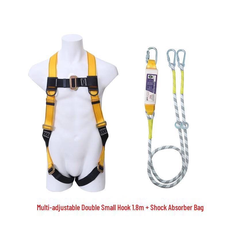 Shaoan Full Body High-Altitude Safety Harness 1.8m Lanyard