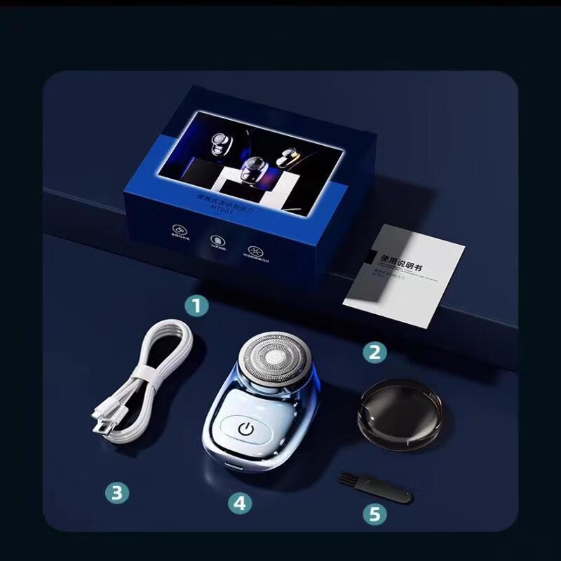 OLOEY Mini Rechargeable Travel Shaver