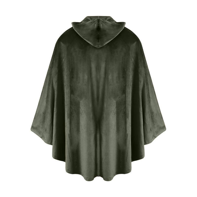 2025 Men's Halloween Hooded Cloak - Vampire, Pirate, Ranger Costume