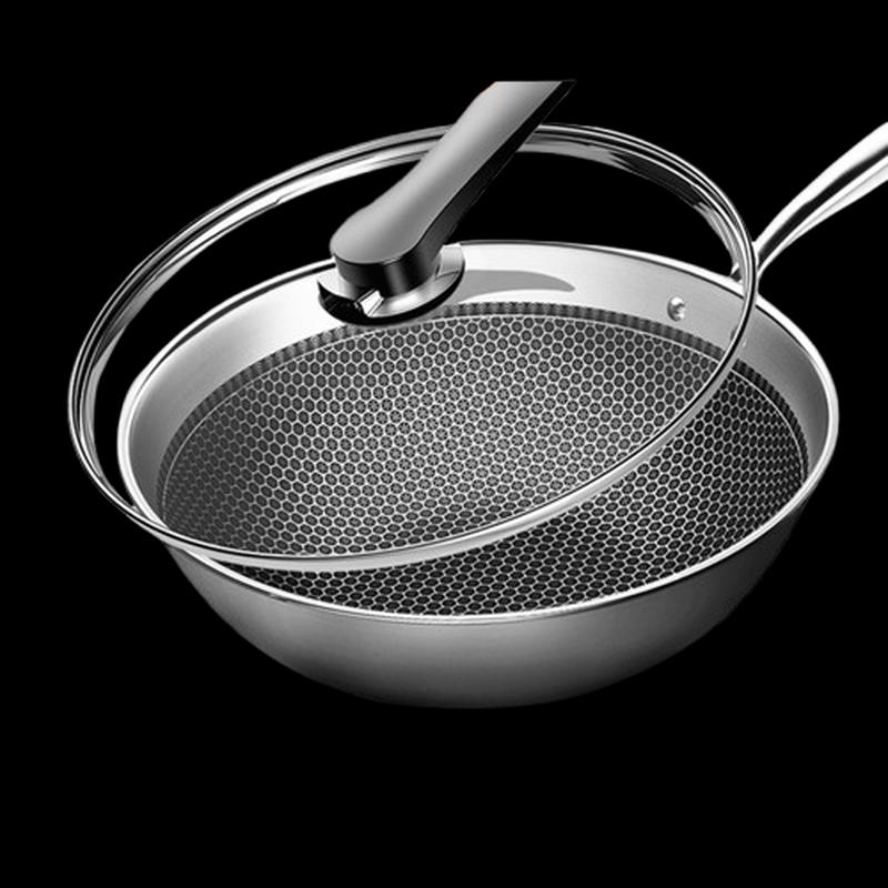 Kangbache 32cm Diamond Non-stick Wok