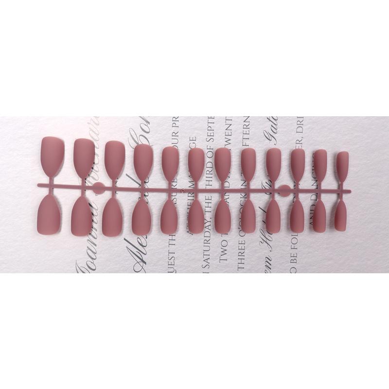 

24 шт./компл. DIY быстрые ногти, матовые каплевидные ногти, накладные ногти, разноцветные полоски, готовый маникюр, маникюр