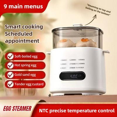300W Intelligenter Eierkocher Multifunktionaler Weichgekochter Eierkocher Frühstücksmaschine Haushalt Mini Eierkocher
