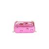 Gold  Metal Closure Box Clutch Bag Women Evening Wedding Party Cute Purse Bag Handbags Silver  Spring  Fashion