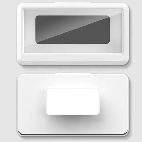 Wodoodporny uchwyt na telefon pod prysznic - Obrotowy o 480 stopni, odporny na zaparowanie, dotykowy futerał na ekran na lustro, ścianę, do łazienki, regulowany