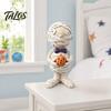 Figurine Decoration Mummy Holding Pumpkin Halloween Decoration, Spooky Resin Zombie Art Desktop for Indoor Shelf, Tiered Tray Decor Statue