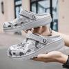 Fashion Men Slippers Camouflage Platform Outdoor Summer Clogs Shoe Women Beach Sandals Male Soft EVA Indoor Home Slides Lover Flip Flops