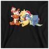Winnie the Pooh Childrens/Kids Santa Hat Christmas Hoodie